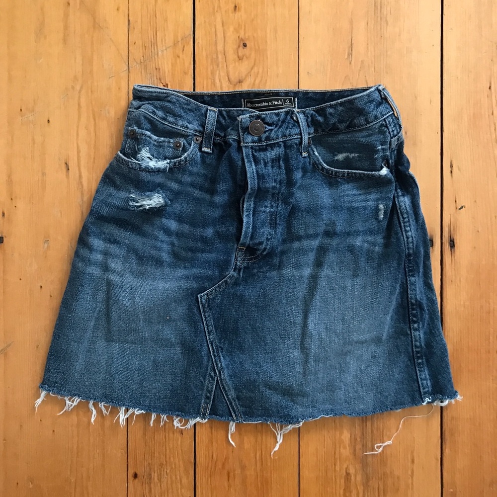 Abercrombie jean skirt